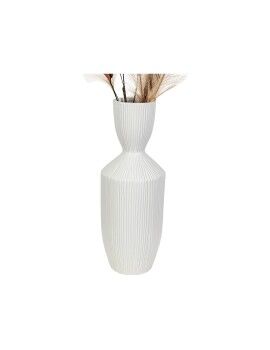 Vaso Romimex Branco Cerâmica 24 x 60 x 24 cm