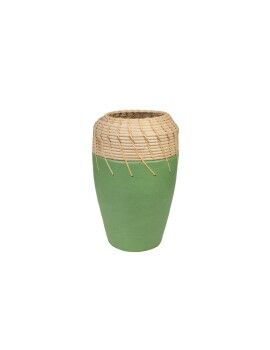 Vaso Romimex Verde Natural Cerâmica Rotim 20 x 30 x 20 cm