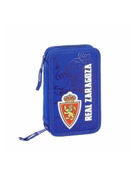 Plumier Doble Real Zaragoza Azul (28 piezas)