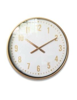 Reloj de Pared Versa Metal Cristal Madera MDF 4,5 x 60 x 60 cm