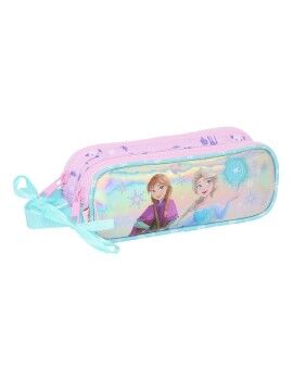 Malas para tudo duplas Frozen Cool days Violeta Azul celeste 21 x 8 x 6 cm