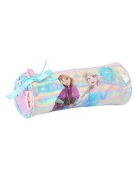 Bolsa Escolar Frozen Cool days Violeta Azul celeste 20 x 7 x 7 cm