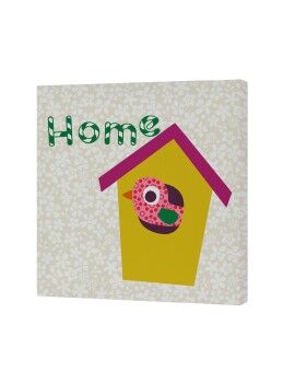 Tela HappyFriday Moshi Moshi House Multicolor 27 x 27 cm