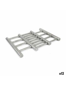 Salvamantel Plegable Quttin 38 cm Acero Inoxidable 23 x 20 x 2 cm (12 Unidades)