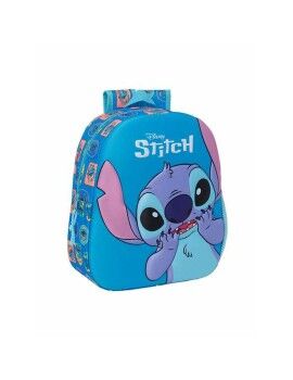 Mochila Escolar Stitch Azul...