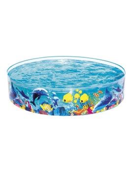 Bestway Piscina Rígida Infantil PVC Marina 183x38 cm +2 Anos Jardim 55030