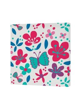 Tela HappyFriday Moshi Moshi Cherry blossom Multicolor 27 x 27 cm