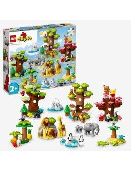 Playset Lego 10975 DUPLO Wild Animals of the World (142 Piezas)