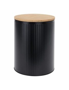 Bote Preto Bambu 1,7 L 14 x 14 x 18 cm