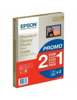 Papel Fotográfico Brillante Epson 235B903 A4 30 Hojas (1 unidad) (30 unidades)