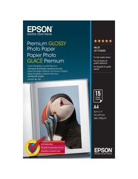 Papel Fotográfico Brillante Epson 235B591 A4 (1 unidad)