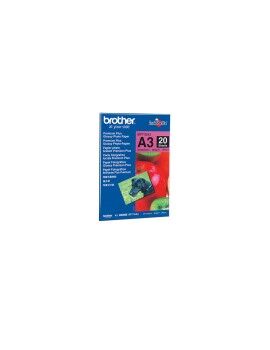 Papel fotográfico mate Glossy Premium A3 Brother BP71GA3