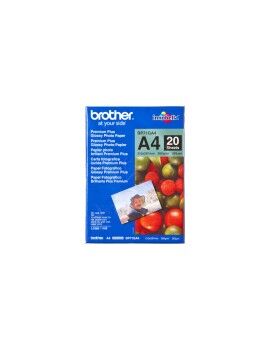 Papel Fotográfico Brilhante Brother BP71GA4 A4 20 Folhas