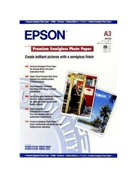 Papel Fotográfico Satinado Epson 2357145 A3 20 Hojas (1 unidad)