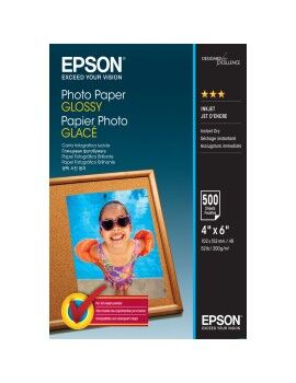 Pack de Tinta e Papel Fotográfico Epson C13S042549 500 Folhas (1 Unidade)