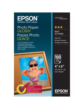 Pack de Tinta y Papel Fotográfico Epson C13S042548 A7 (1 unidad)