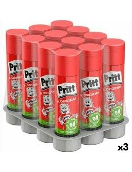 Cola de barra Pritt (3 Unidades)