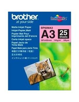 Impresora Brother BP60MA3 Inkjet Paper A3 25 Hojas (25 Unidades)