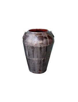 Vaso Romimex Preto Metal 51 x 73 x 51 cm