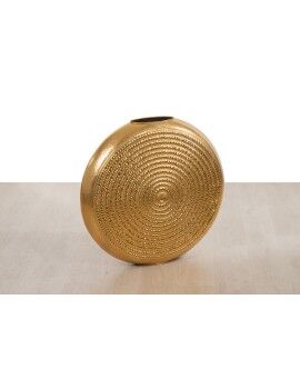 Vaso Romimex Dourado Metal Círculo 80 x 77 x 24 cm