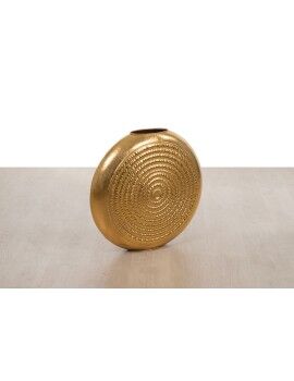 Vaso Romimex Dourado Metal Círculo 63 x 59 x 17 cm