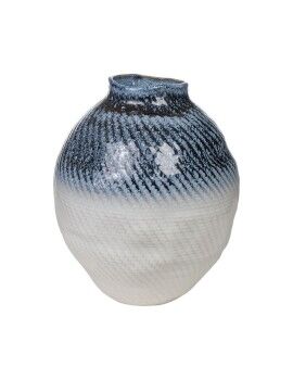 Vaso Romimex Azul Bege Porcelana 26 x 31 x 26 cm