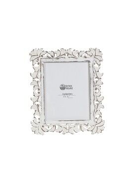 Moldura de Fotos Romimex Branco Madeira MDF 30 x 35 x 2 cm