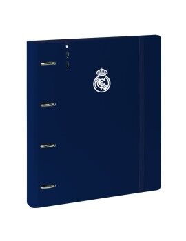 Carpeta de anillas Real Madrid C.F. Blanco Gris 27 X 32 X 4 cm