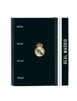 Carpeta de anillas Real Madrid C.F. Blanco Gris 27 x 32 x 3.5 cm