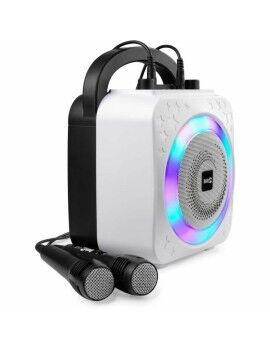 Altavoz Bluetooth con Micrófono Karaoke RockJam Disco Light RJPS150-BK