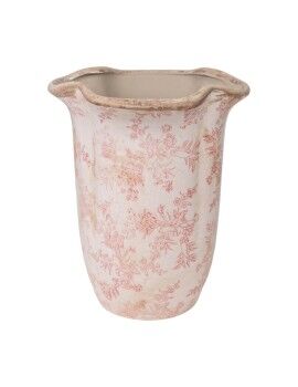 Florero Romimex Beige Rosa Porcelana 24 x 29 x 24 cm