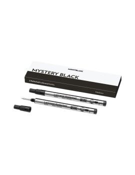 Caneta sobresselente Montblanc MISTERY BLACK Preto 2 Unidades (2 Unidades)