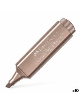 Marcador Fuorescente Faber-Castell TEXTLINER 46 Ouro rosa (10 Unidades)