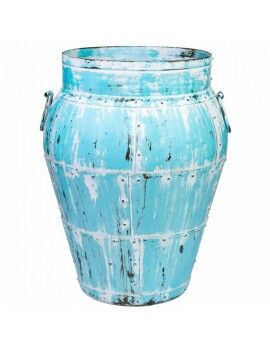 Vaso Alexandra House Living Azul Madeira de mangueira 45 x 60 x 45 cm