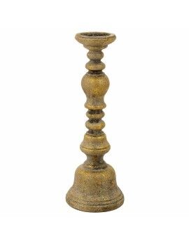 Candelabro Alexandra House Living Ouro Resina 16 x 46 x 16 cm