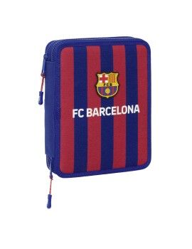 Plumier Doble F.C. Barcelona 24/25 Granate Azul marino