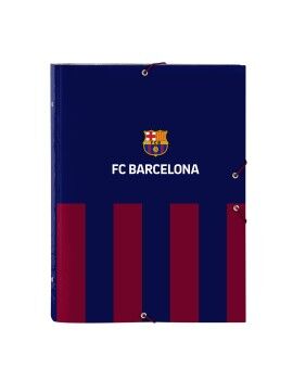 Carpeta Clasificadora F.C. Barcelona 24/25 Granate Azul marino A4 26 x 33.5 x 4 cm