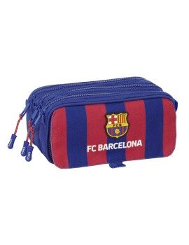 Malas para tudo triplas F.C. Barcelona 24/25 Grená Azul Marinho 21,5 x 10 x 8 cm