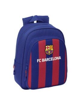 Mochila Escolar F.C. Barcelona 24/25 Granate Azul marino 27 x 33 x 10 cm