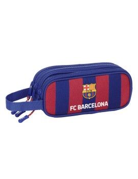 Malas para tudo triplas F.C. Barcelona 24/25 Grená Azul Marinho 21 x 8.5 x 7 cm