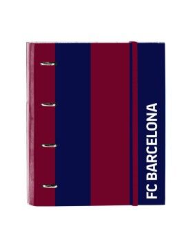 Carpeta de anillas F.C. Barcelona 24/25 Granate Azul marino 27 x 32 x 3.5 cm