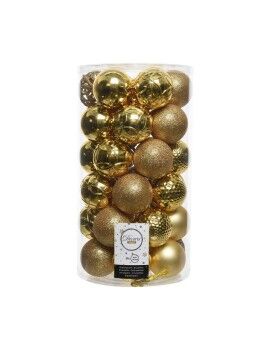 Bolas de Natal Decoris 37 Peças Ouro Dourado Ø 6 cm