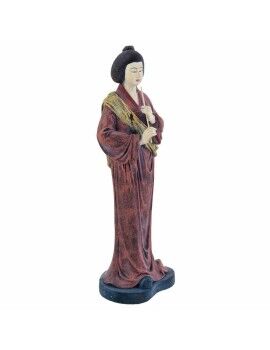 Figura Decorativa Alexandra House Living Poliresina Oriental Música 18 x 61 x 21 cm