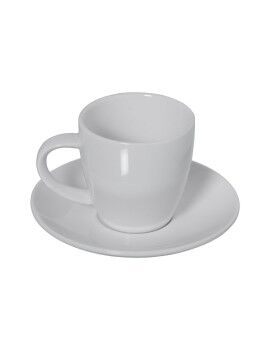 Juego de 6 Tazas de Café Alexandra House Living Porcelana 90 ml