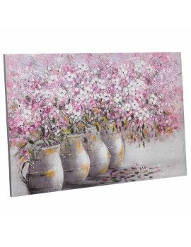 Pintura Alexandra House Living Nature Tela Madeira de abeto 120 x 3 x 80 cm