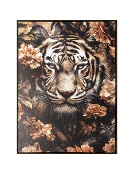 Cuadro Romimex Madera MDF Tigre 83 x 123 x 4 cm