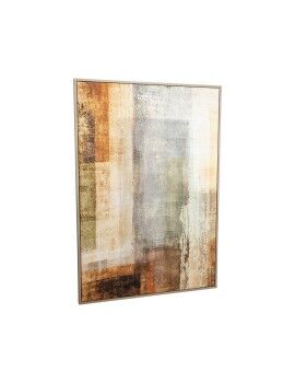 Lienzo Romimex Poliestireno Madera MDF Abstracto 70 x 100 x 3 cm