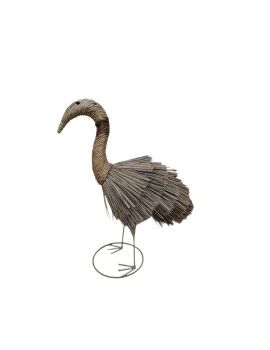 Figura Decorativa Romimex Natural Garza 25 x 60 x 25 cm