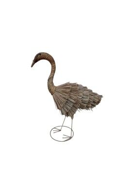 Figura Decorativa Romimex Natural Garza 30 x 80 x 30 cm