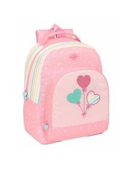 Mochila Escolar BlackFit8 Globitos Cor de Rosa 32 x 42 x 15 cm